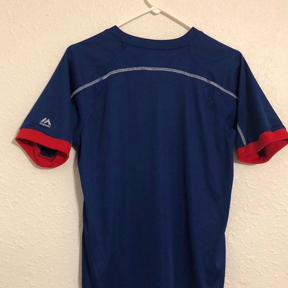 Majestic Texas Rangers VNeck Shirt - Picture 4 of 6